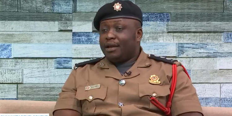 Public Relations Officer of the GNFS, Alex King Nartey,
