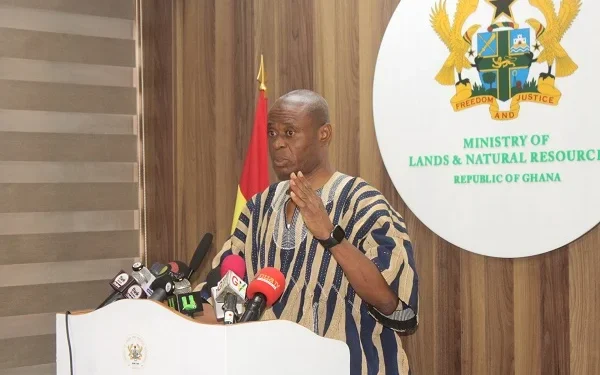 Deputy Minister for Lands and Natural Resources, Alhaji Yusif Sulemana