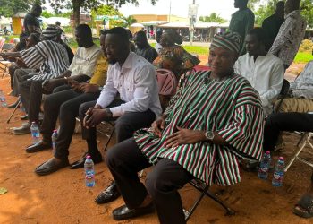 Participants at the June 4 Uprising commemoration in the Upper West Region.