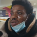 A Ghanaian Evacuee sharing experience with the media