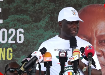 Minister for Lands and Natural Resources, Emmanuel Armah-Kofi Buah