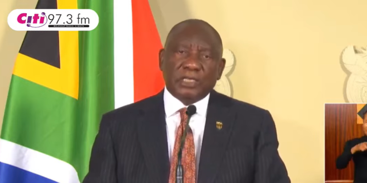 South African President Cyril Ramaphosa