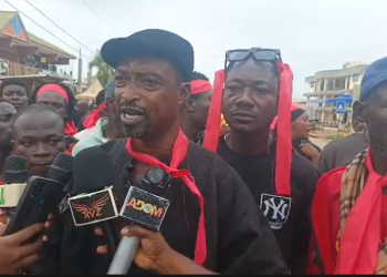 Abirem constituency NDC organizer Ashun Wulf Lionel