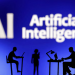 Figurines with computers and smartphones are seen in front of the words "Artificial Intelligence AI" in this illustration taken, February 19, 2024. REUTERS/Dado Ruvic/Illustration/File Photo Purchase Licensing Rights