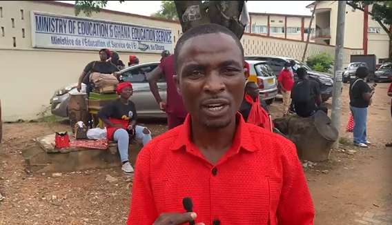 National President of NAIS, Emmanuel Ayivor