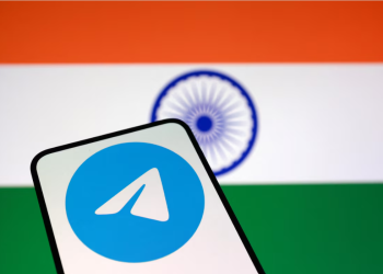 Indian flag and Telegram app logo are seen in this illustration taken June 19, 2026. REUTERS/Dado Ruvic/Illustration Purchase Licensing Rights