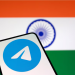 Indian flag and Telegram app logo are seen in this illustration taken June 19, 2026. REUTERS/Dado Ruvic/Illustration Purchase Licensing Rights