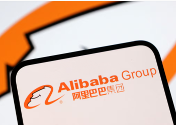 Alibaba group logo is seen in this illustration taken, February 11, 2025. REUTERS/Dado Ruvic/Illustration Purchase Licensing Rights
