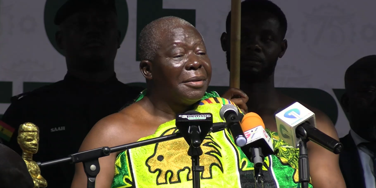Chancellor of the Kwame Nkrumah University of Science and Technology (KNUST), Otumfuo Osei Tutu II