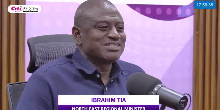 North East Regional Minister, Ibrahim Tia