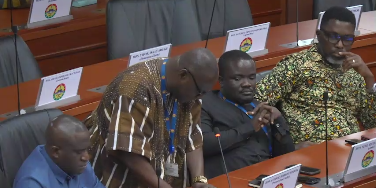 Member of Parliament for Prestea Huni-Valley, Robert Wisdom Cudjoe