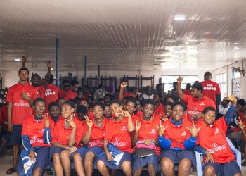Telecel’s SuperCare team interacts with graduating students of Mampong Senior High Technical School for the Deaf on inclusive digital opportunities
