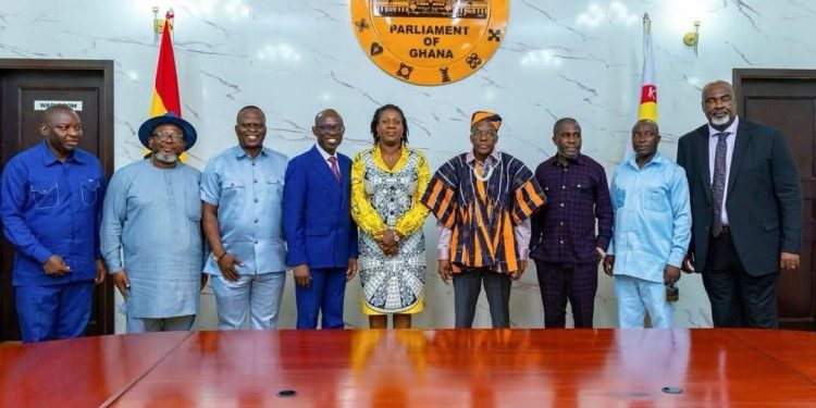 The board of GRIDCo with the Speaker