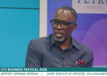 Chief Executive Officer (CEO) of Volkswagen Ghana, Jeffrey Oppong Peprah