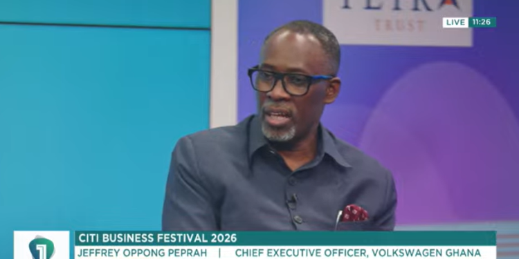 Chief Executive Officer (CEO) of Volkswagen Ghana, Jeffrey Oppong Peprah