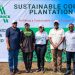 From Left : Thomas Worlanyo Tsekpo ( MP Hohoe), Jean-Marie Formadi : Biakoye,Davida Pappoe ( Programmes Manager, Afarinick ), Sebastine Deh – Mp for Kpando