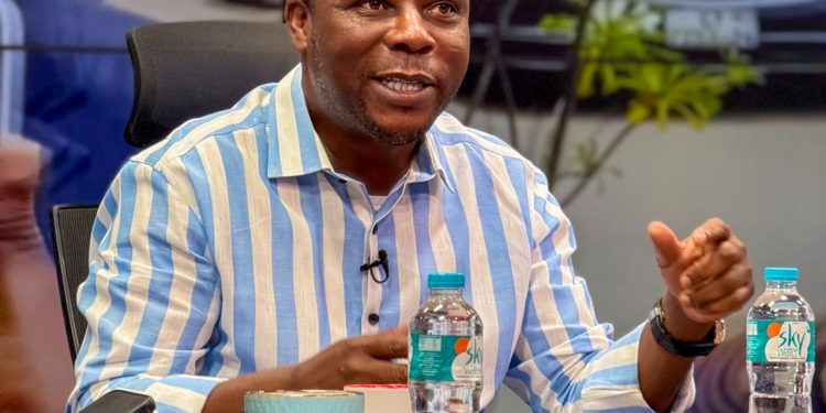 New Patriotic Party (NPP) Communications Team member, Sylvester Tetteh