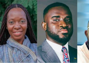 Caption: Fentuo Tahiru, Venus Tawiah, Yaw Ofosu Larbi, and Dr. Noel Nutsugah brought diverse perspectives to the conversation