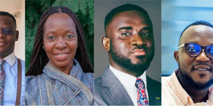 Caption: Fentuo Tahiru, Venus Tawiah, Yaw Ofosu Larbi, and Dr. Noel Nutsugah brought diverse perspectives to the conversation