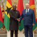 President John Dramani Mahama [left], Alexander Lukashenko, President of the Republic of Belarus [right]