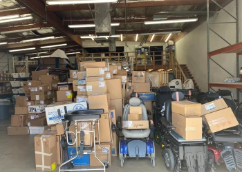 File Photo of donated medical equipment