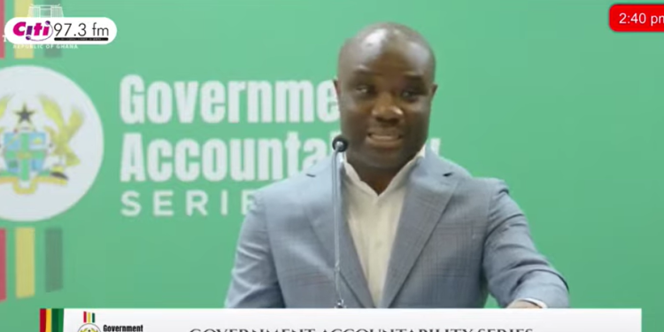 Minister of Government Communications, Felix Kwakye Ofosu