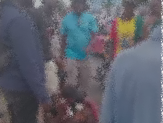 Bystanders at the accident scene