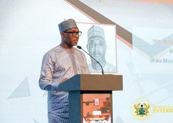 Minister of the Interior, Mohammed Muntaka Mubarak