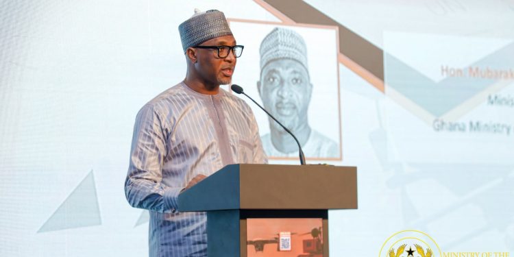 Minister of the Interior, Mohammed Muntaka Mubarak