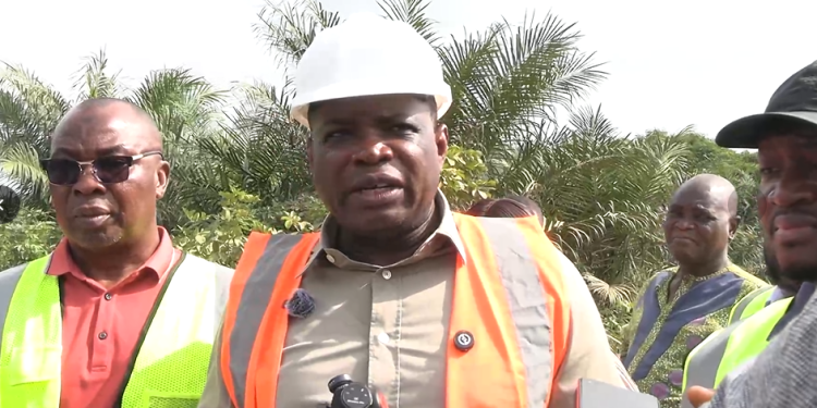 Minister for Roads and Highways, Kwame Governs Agbodza