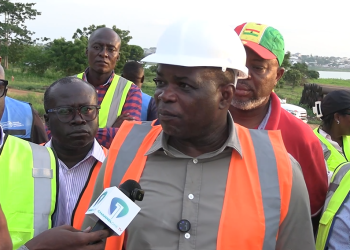 Minister for Roads and Highways, Kwame Governs Agbodza