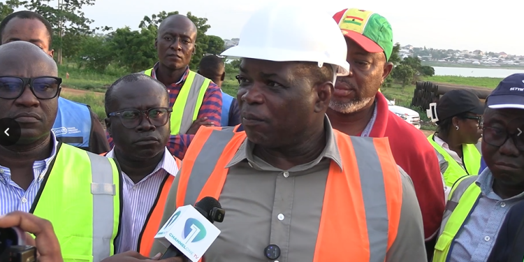 Minister for Roads and Highways, Kwame Governs Agbodza