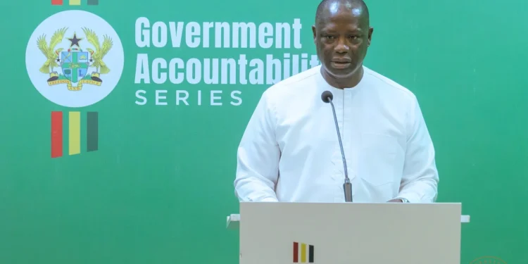 Minister for Lands and Natural Resources, Emmanuel Armah-Kofi Buah