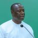 Minister for Lands and Natural Resources, Emmanuel Armah-Kofi Buah