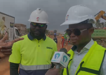 Project Manager of Oswald Investments Limited, Gabriel Foli