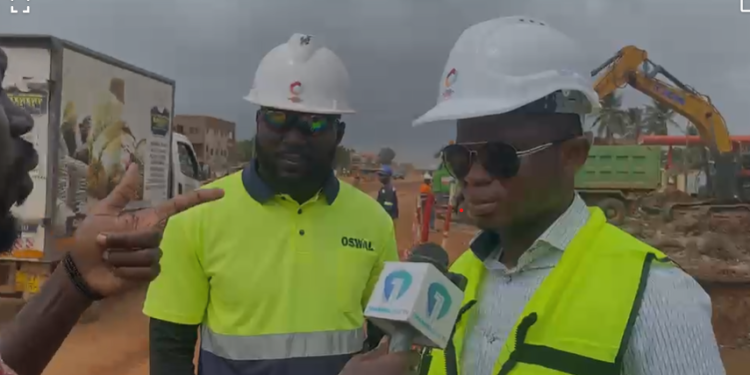Project Manager of Oswald Investments Limited, Gabriel Foli