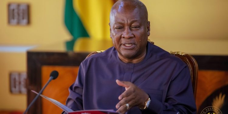 President of Ghana, John Dramani Mahama