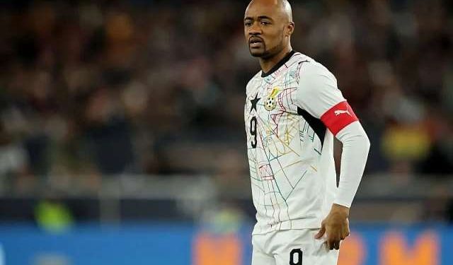 Black Stars captain Jordan Ayew
