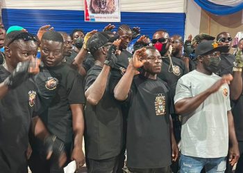 Some members of the Lions of NPP security group
