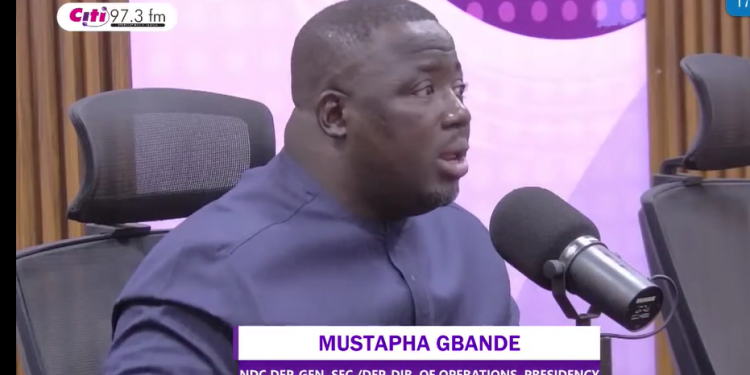 Deputy General Secretary of National Democratic Congress, Mustapha Gbande