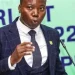 Minister of State for Climate Change and Sustainability, Cedric Dzelu
