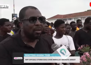 National Youth Organiser of the New Patriotic Party (NPP), Salam Mustapha