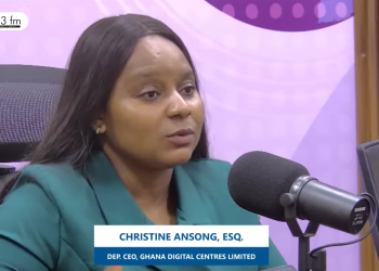 Deputy Chief Executive Officer of Ghana Digital Centres Limited, Christine Adwoa Agyapomaa Ansong