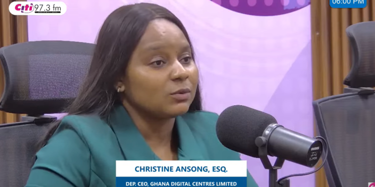 Deputy Chief Executive Officer of Ghana Digital Centres Limited, Christine Adwoa Agyapomaa Ansong