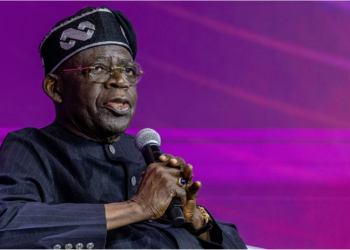 Nigeria's president Bola Tinubu attends a panel discussion during the Africa CEO forum under the theme “The Scale Imperative: Why Africa Must Embrace Shared Ownership,” at the Kigali Convention Centre in Kigali, Rwanda, May 14, 2026. REUTERS/Jean Bizimana Purchase Licensing Rights