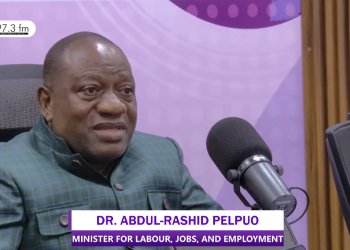 Minister of Labour, Jobs and Employment, Dr Abdul-Rashid Pelpuo