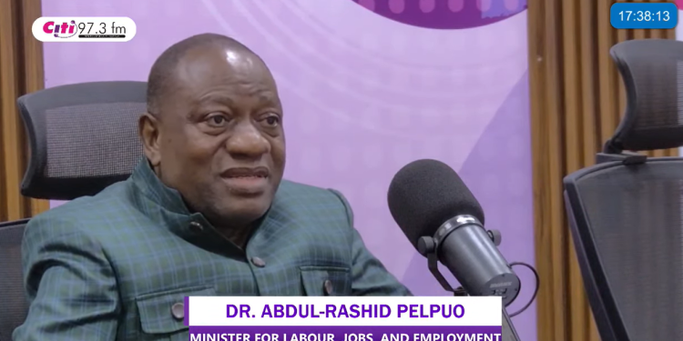 Minister of Labour, Jobs and Employment, Dr Abdul-Rashid Pelpuo