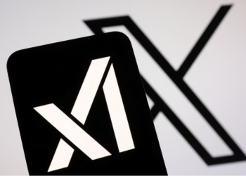 xAI and X logos are seen in this illustration taken, March 28, 2025. REUTERS/Dado Ruvic/Illustration Purchase Licensing Rights