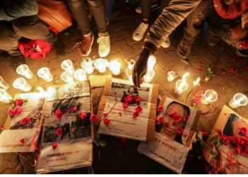 Vigils were held for Sharon Otieno and other women who had been killed