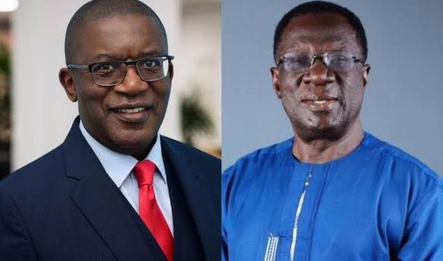 Former Ghana Infrastructure Investment Fund (GIIF) Chief Executive Officer Solomon Asamoah and former GIIF Board Chairman Prof. Christopher Ameyaw-Akumfi